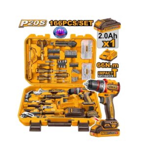 HKTHP41662 166 Pcs Tools set (INGCO)