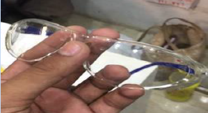 Sun 100 Safety Glass, Clear
