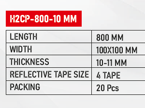 L-SHAPE PILLAR CORNER GUARD -H2CP-800-10 MM